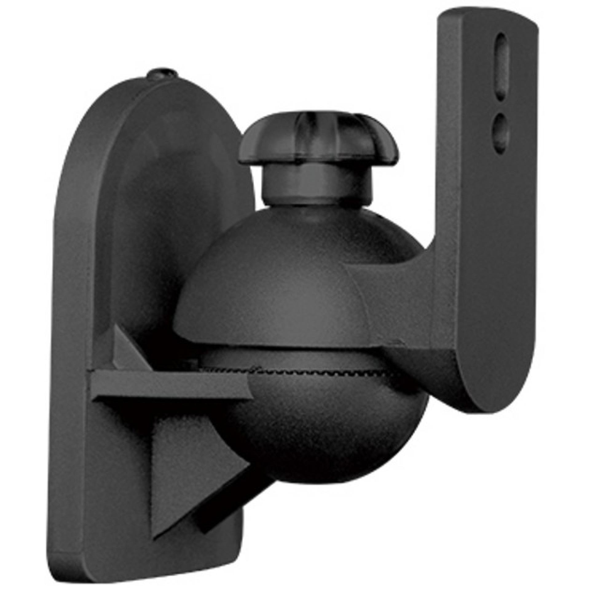 Wall/Ceiling Audiospeaker bracket, max. 3,5 kg, black