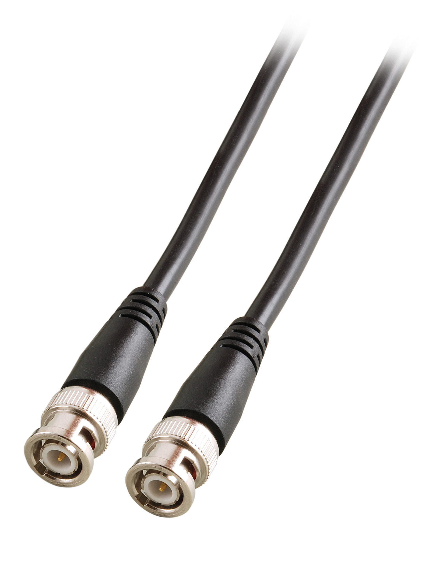 Coaxial cable RG59 B/U 75 Ohm, 2 x straight plugs, 1.0m